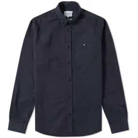 Norse Projects Anton Twill ShirtDark Navy