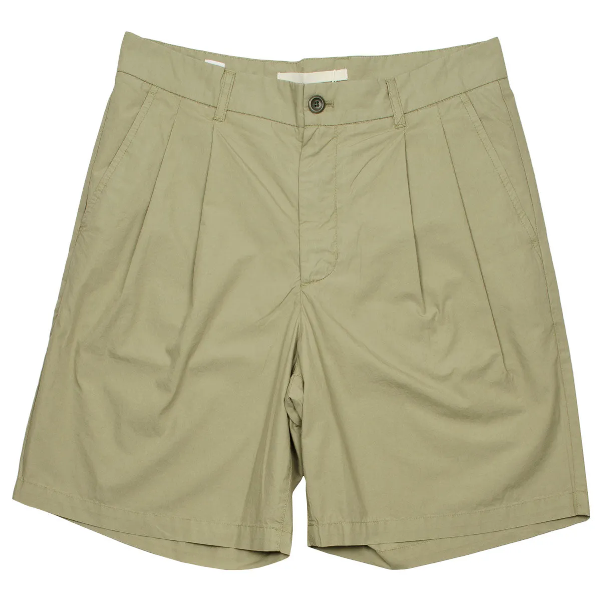 Norse Projects - Benn Typewriter Pleated Short - Clay