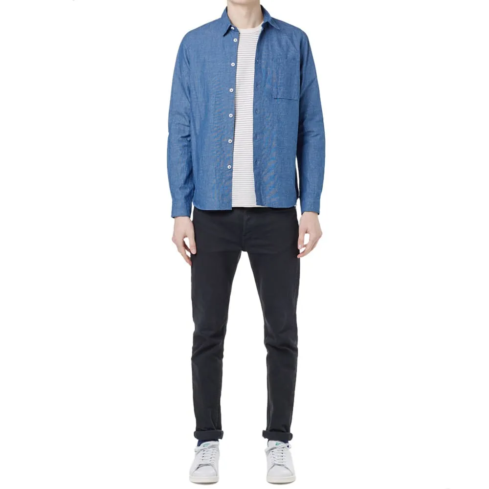 Norse Projects Niels Interlock TeeBlue