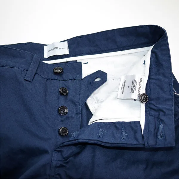 Norse Projects – Aros Heavy Chino – Navy