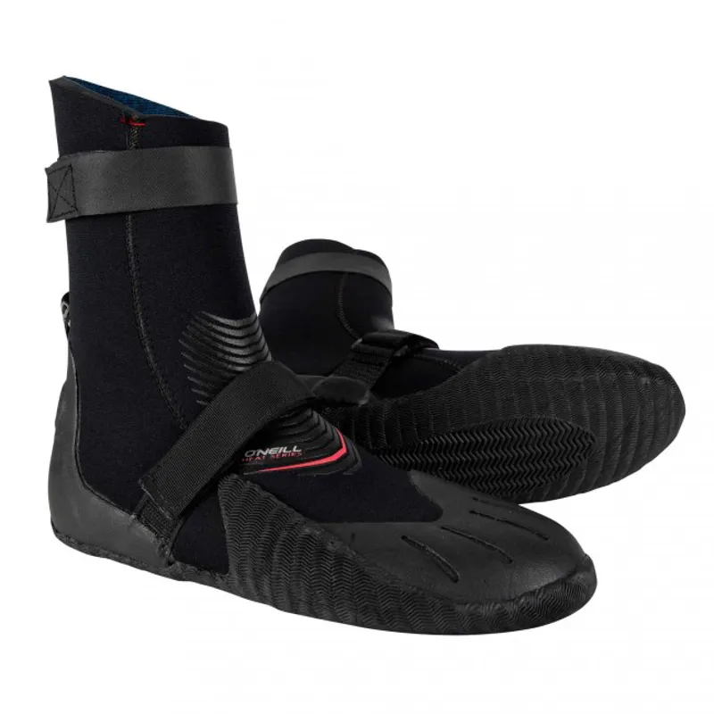 O Neill Adult Heat 7mm Round Toe Wetsuit Boot