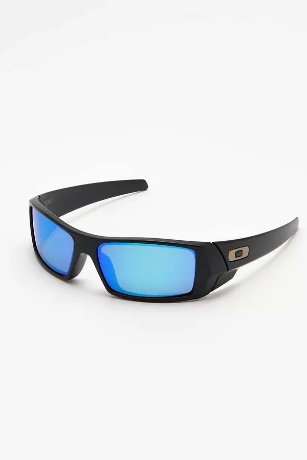 Oakley Matte Black Gascan with Sapphire Polarized Prizm