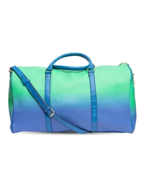 Ombre Green Duffle Bag