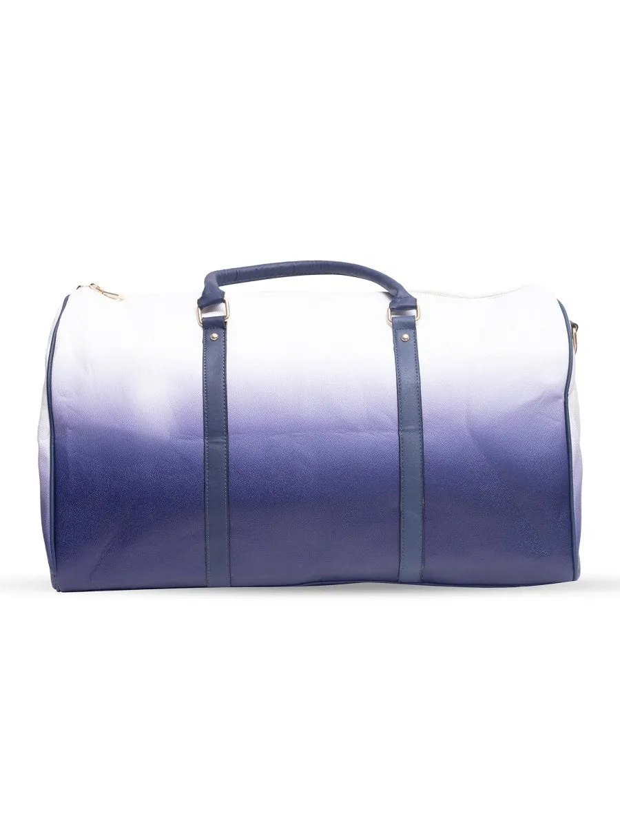 Ombre White Duffle Bag