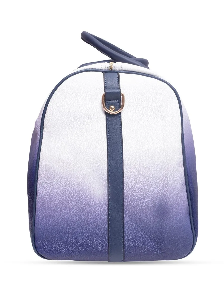 Ombre White Duffle Bag