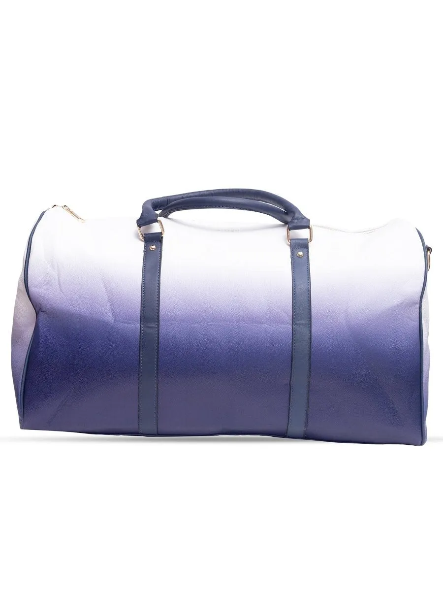 Ombre White Duffle Bag