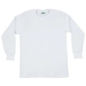 Orchard Emb Text Logo Thermal Shirt White/White