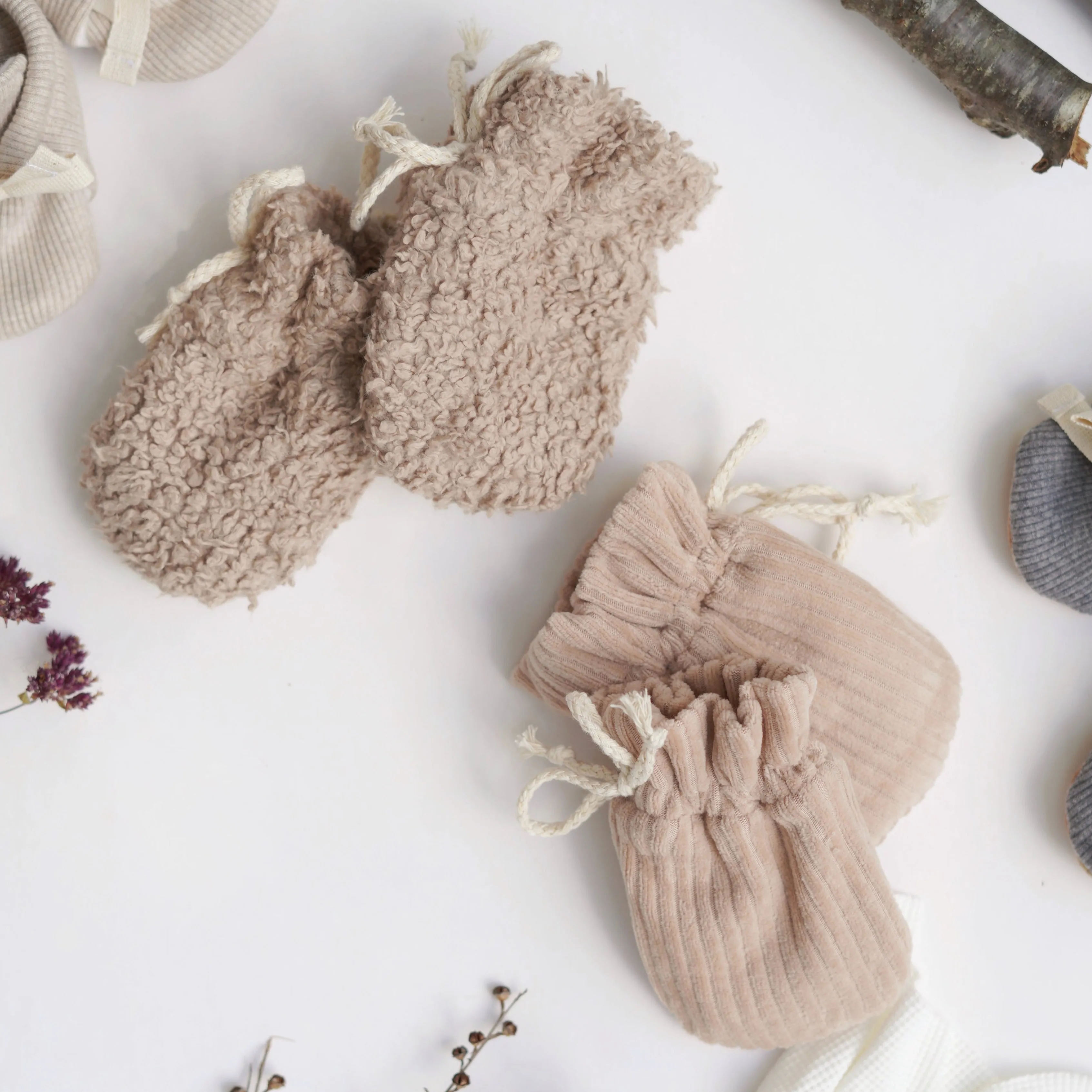 Organic Fleece Mittens