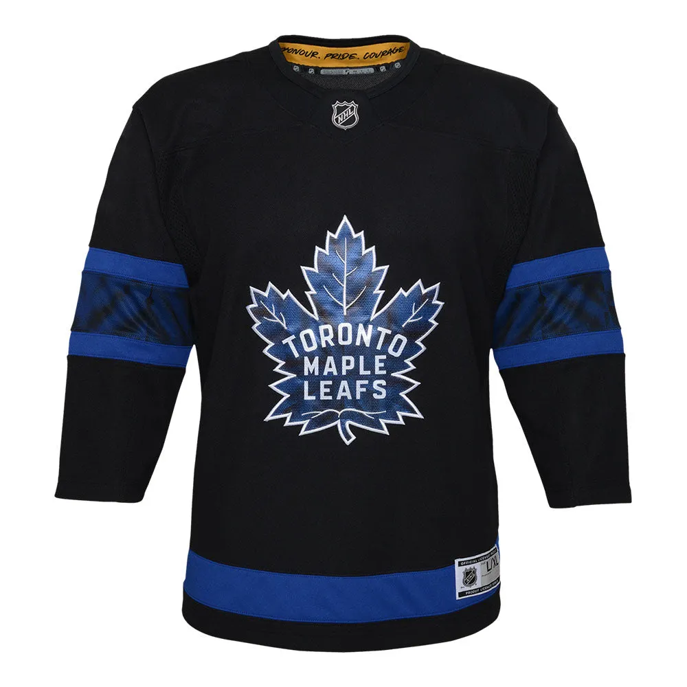 OUTERSTUFF TORONTO MAPLE LEAFS AUSTON MATTHEWS CHILD BLACK THIRD JERSEY