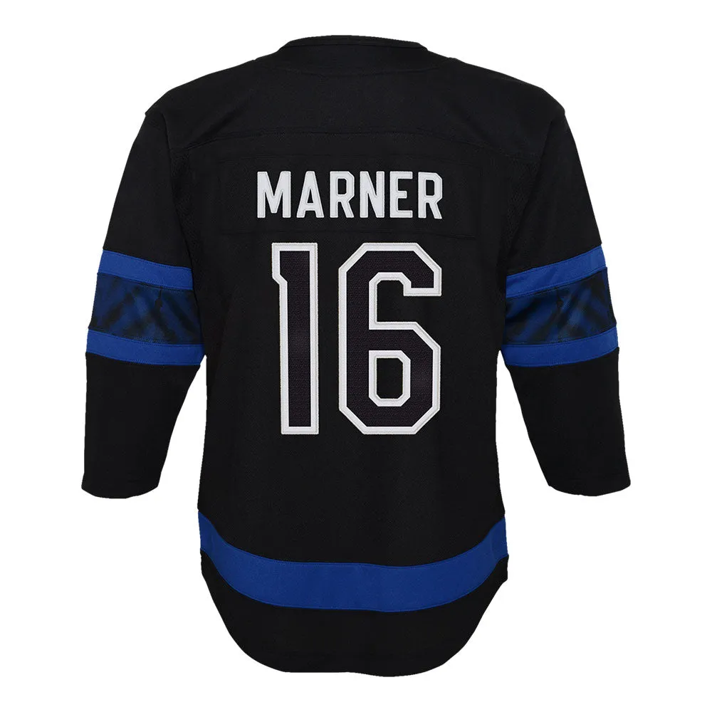 OUTERSTUFF TORONTO MAPLE LEAFS MITCH MARNER INFANT BLACK THIRD JERSEY