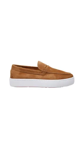 Paqueboat Suede Loafers - Brown