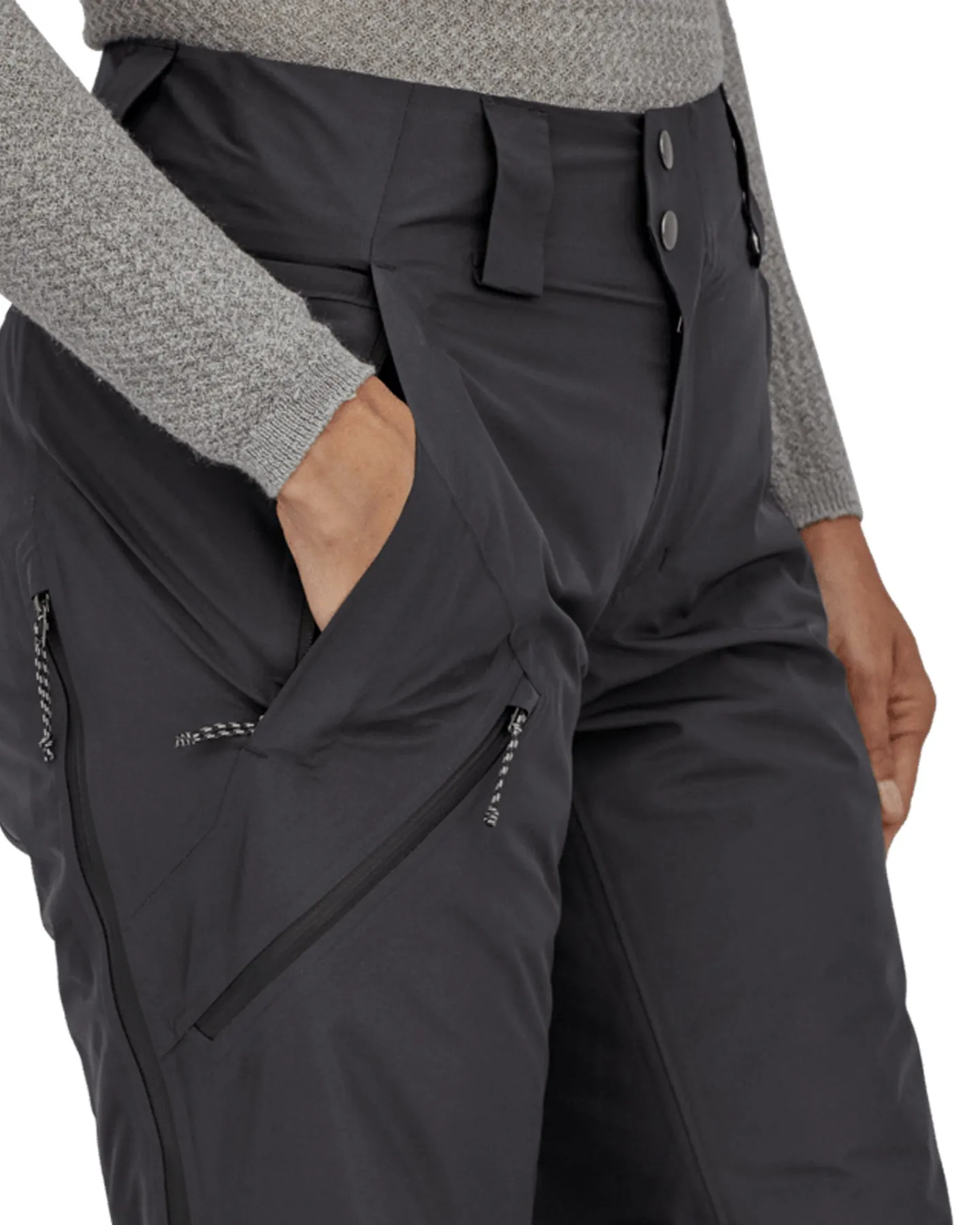 Patagonia Insulated Powder Town Women's Snow Pants - Black - 2024