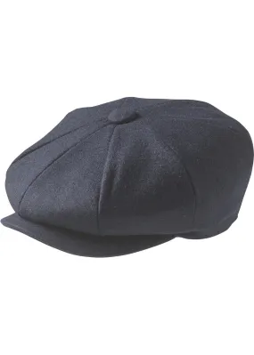 Peaky Blinders Newsboy Melton Cap Pet Navy