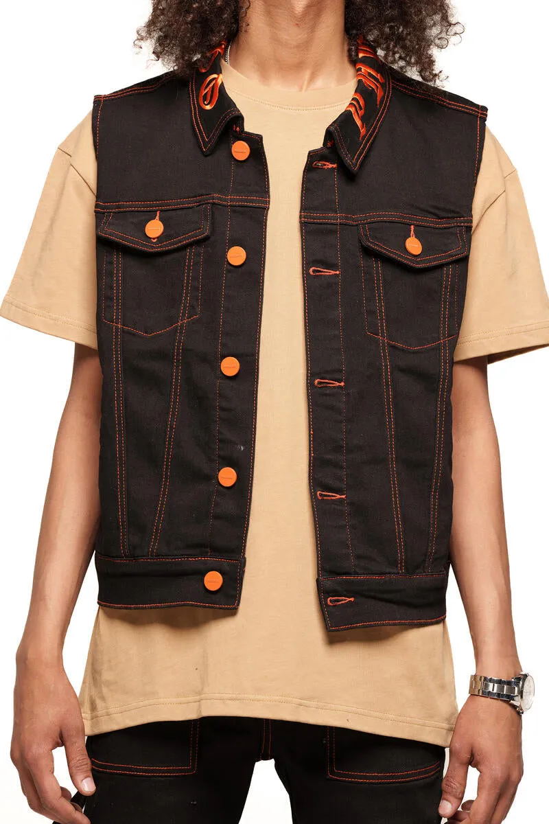 PHEELINGS DEFYING ODDS VEST (ORANGE/ BLACK)