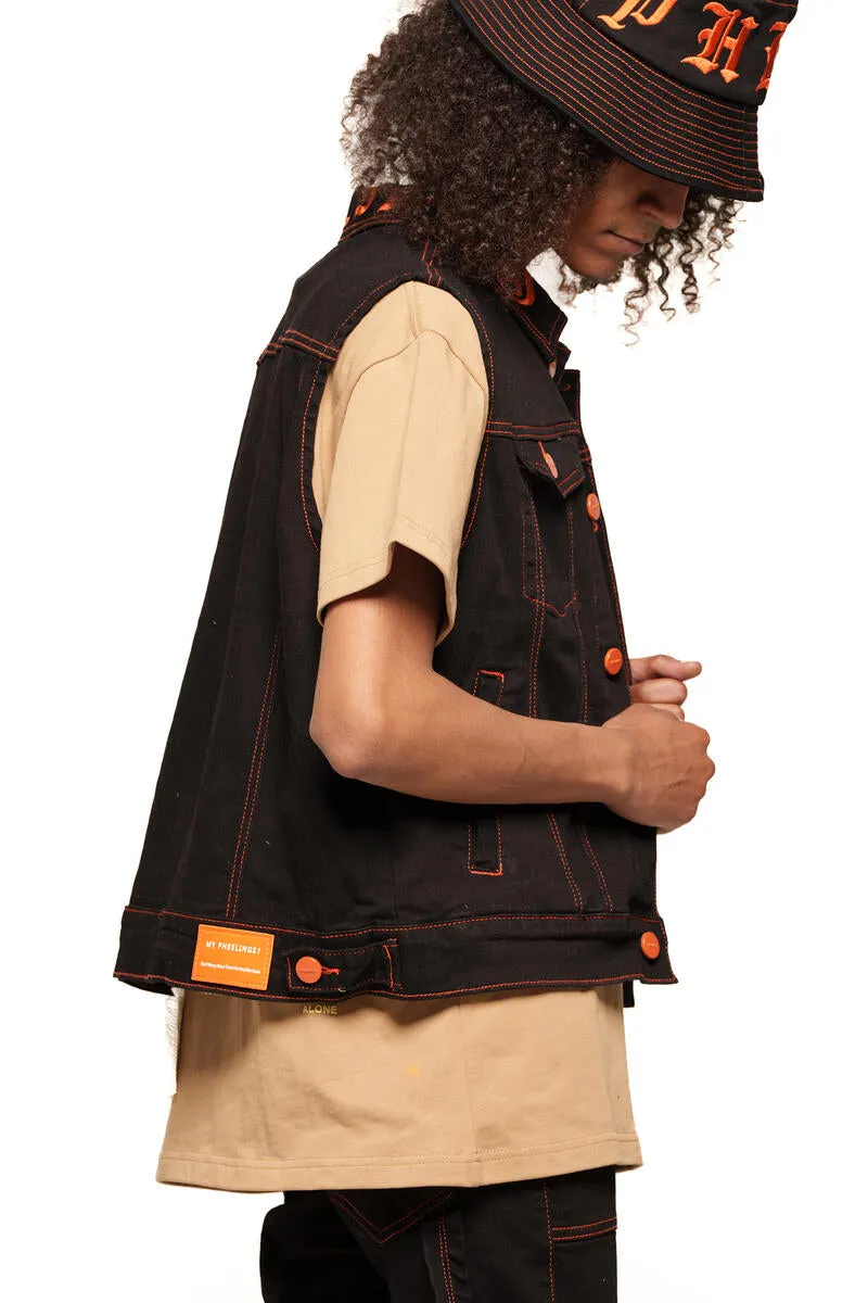 PHEELINGS DEFYING ODDS VEST (ORANGE/ BLACK)