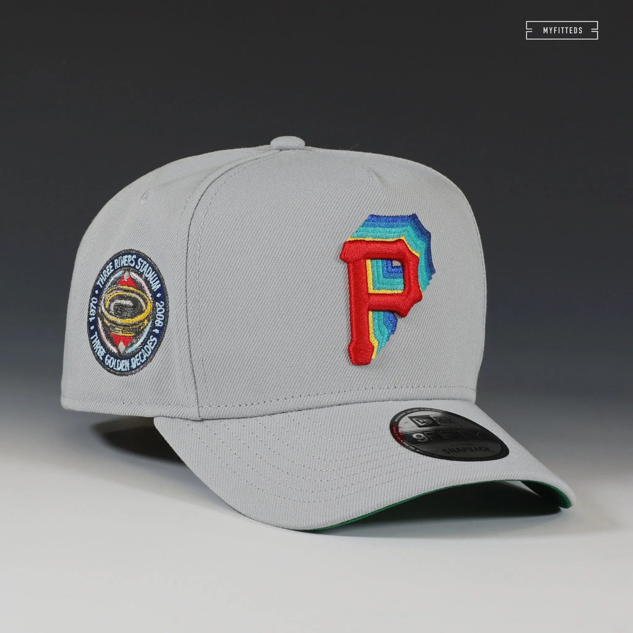 PITTSBURGH PIRATES THREE RIVERS STADIUM PLAYSTATION NEW ERA 9FIFTY A-FRAME SNAPBACK