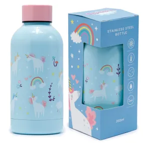 Reusable Stainless Steel Insulated Drinks Bottle 350ml - Unicorn Magic BOT220