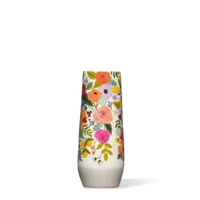 RIFLE PAPER GARDEN PARTY STEMLESS FLUTE