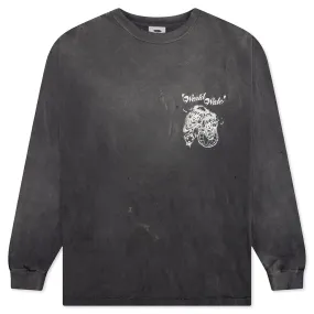 Saint Michael x Born x Raised Born Saint L/S Tee - Black