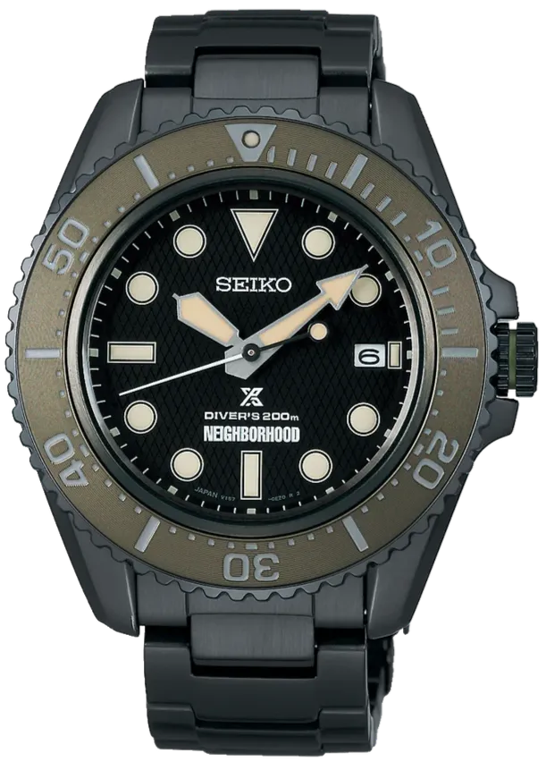 Seiko X NEIGHBORHOOD 2023 Prospex Solar Diver Scuba Limited Edition SBDJ059