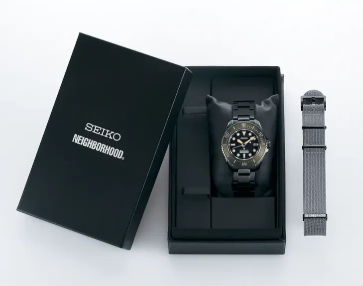 Seiko X NEIGHBORHOOD 2023 Prospex Solar Diver Scuba Limited Edition SBDJ059