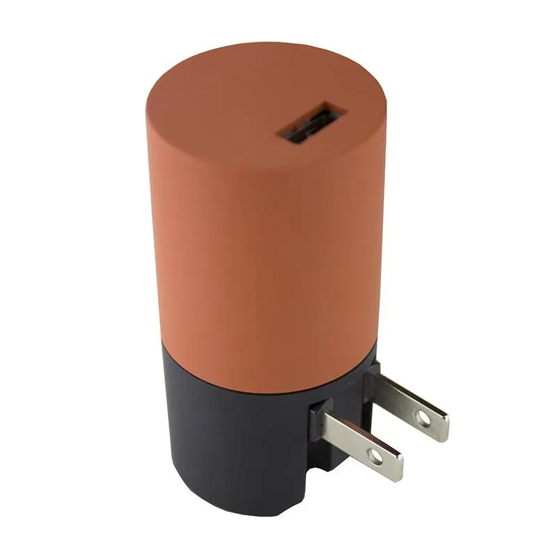 Smart Charge 2-in-1 Power Bank - Cylinder TTAPK6, Rust