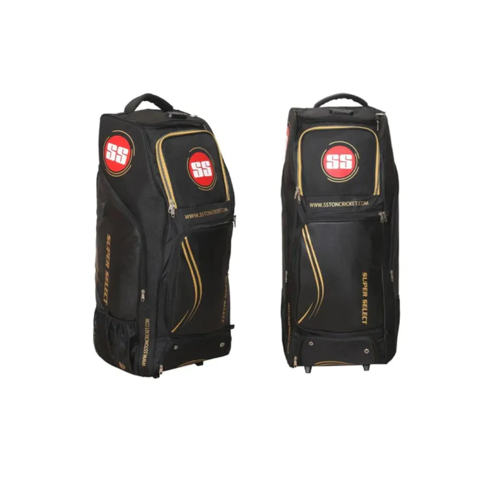 SS Super Select Duffle Cricket Kit Bag (Black)