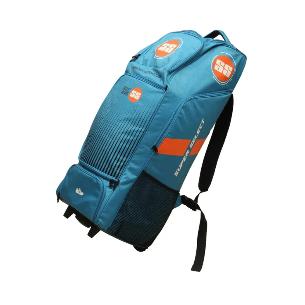 SS Super Select Duffle Cricket Kit Bag (Sky Blue)