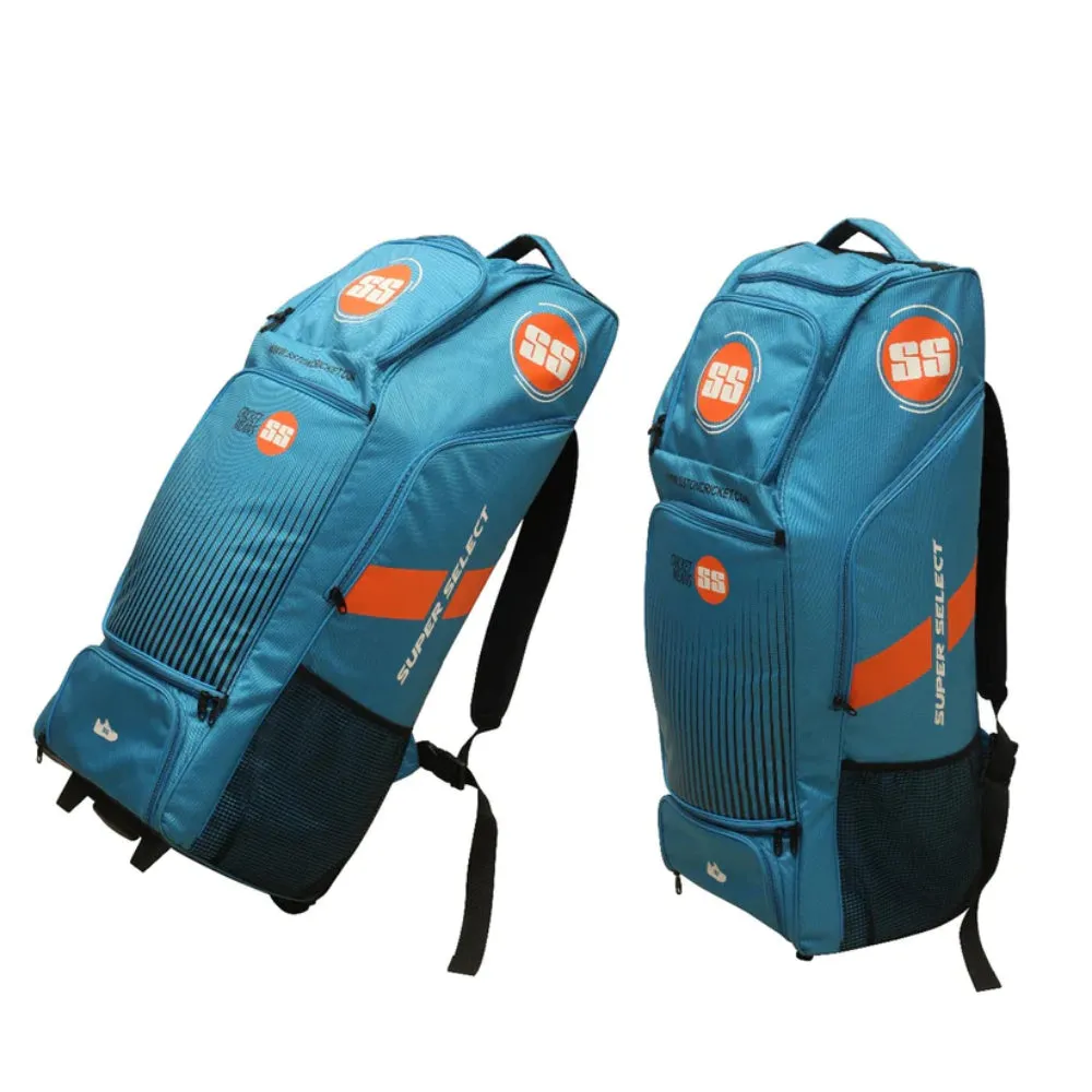 SS Super Select Duffle Cricket Kit Bag (Sky Blue)