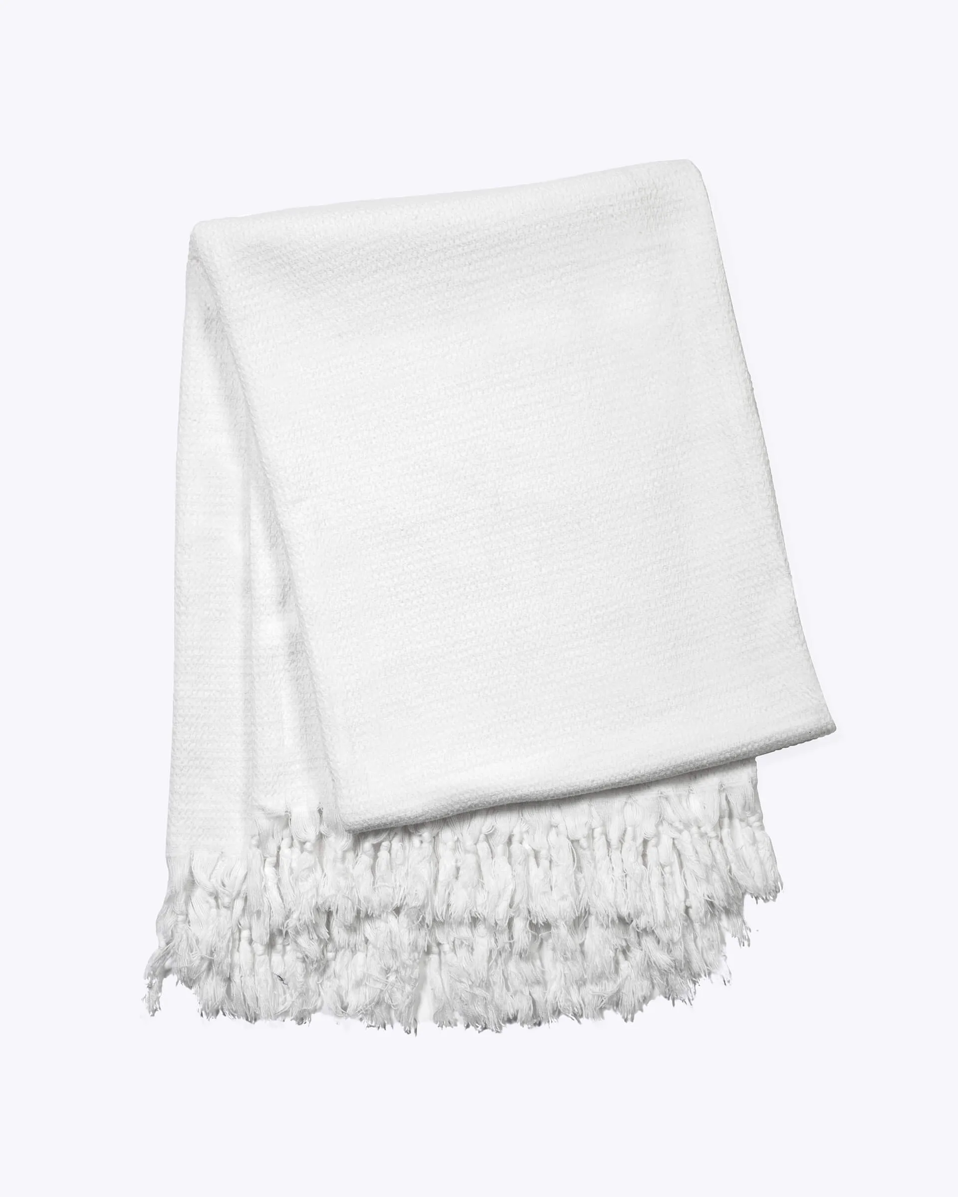 Summer House Blanket - White