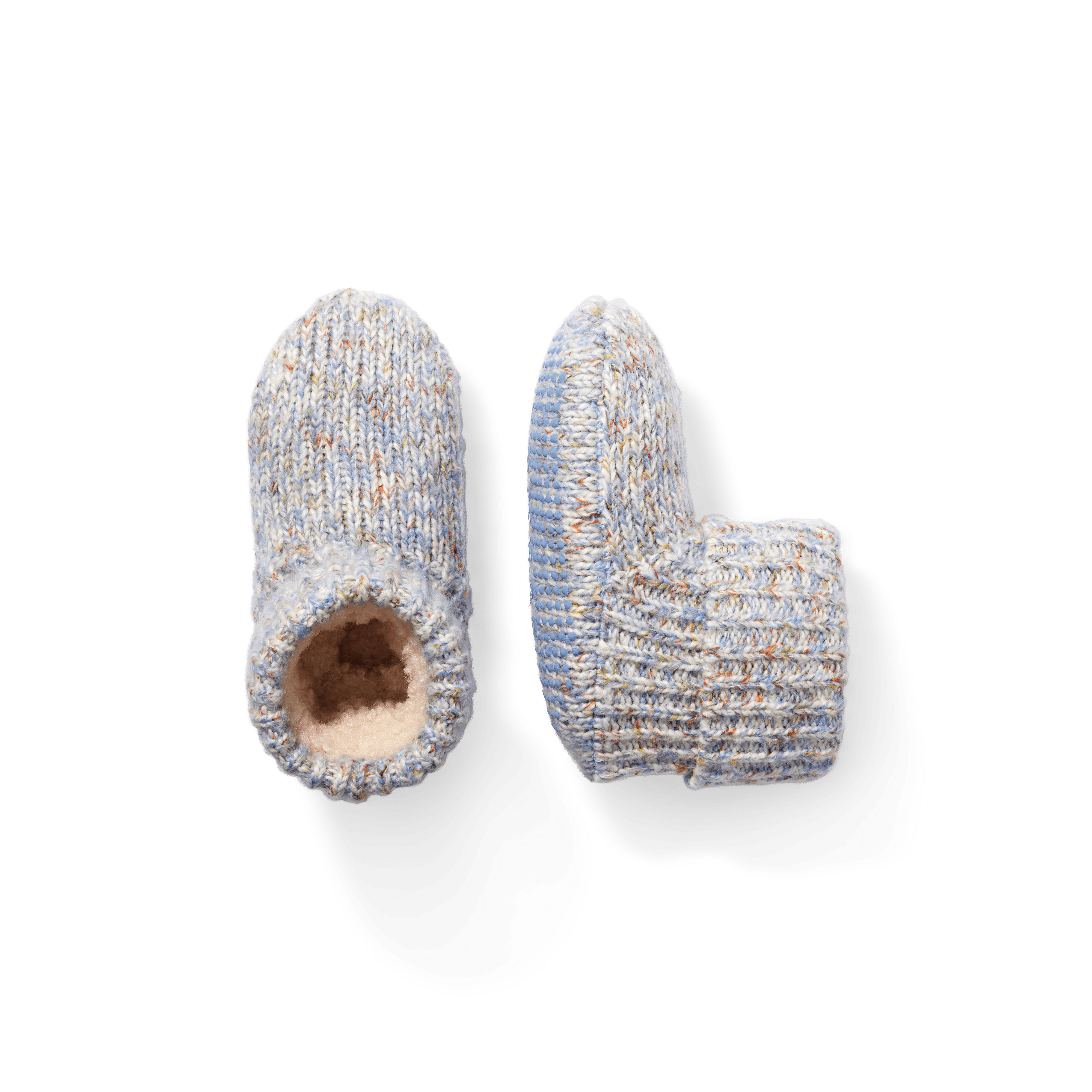 Toddler Gripper Slipper Bootie - Sherpa-Lined