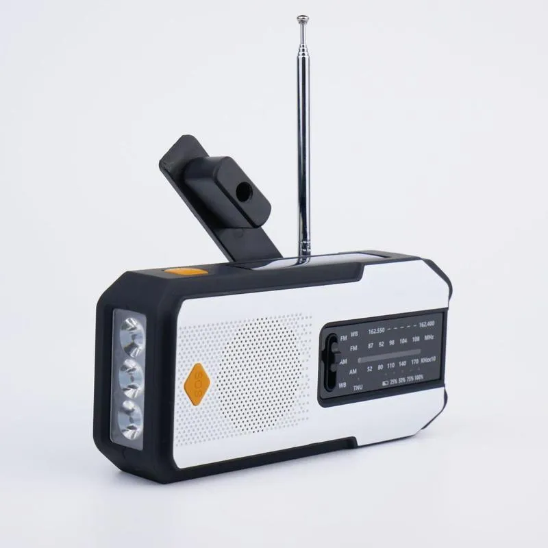 TrailBlazer Pro Emergency Radio with Solar Charging, Crank Radio, Power Bank, SOS Alert, AM/FM and 3-LED Flashlight