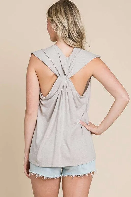 Twist Back Tank