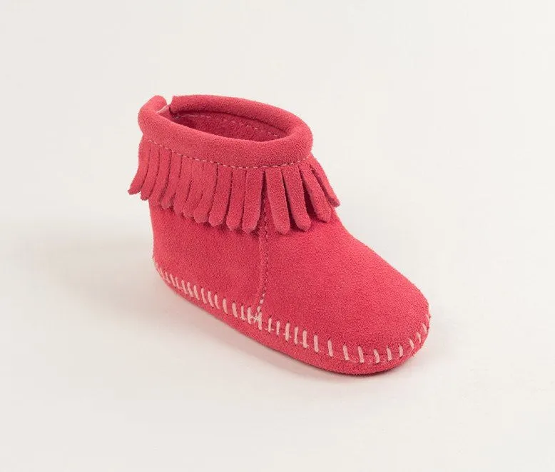 Velcro Back Flap Bootie