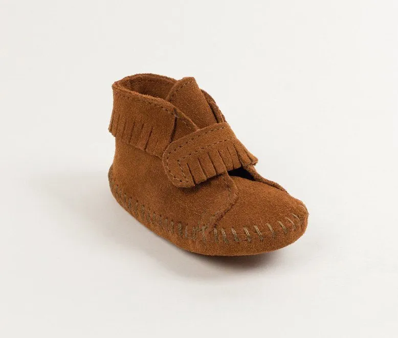 Velcro Front Strap Bootie