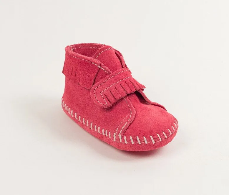 Velcro Front Strap Bootie