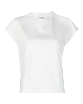 White Bryce Cap Sleeve Tee