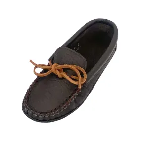 Women's Buffalo Hide Leather Earthing Moccasins