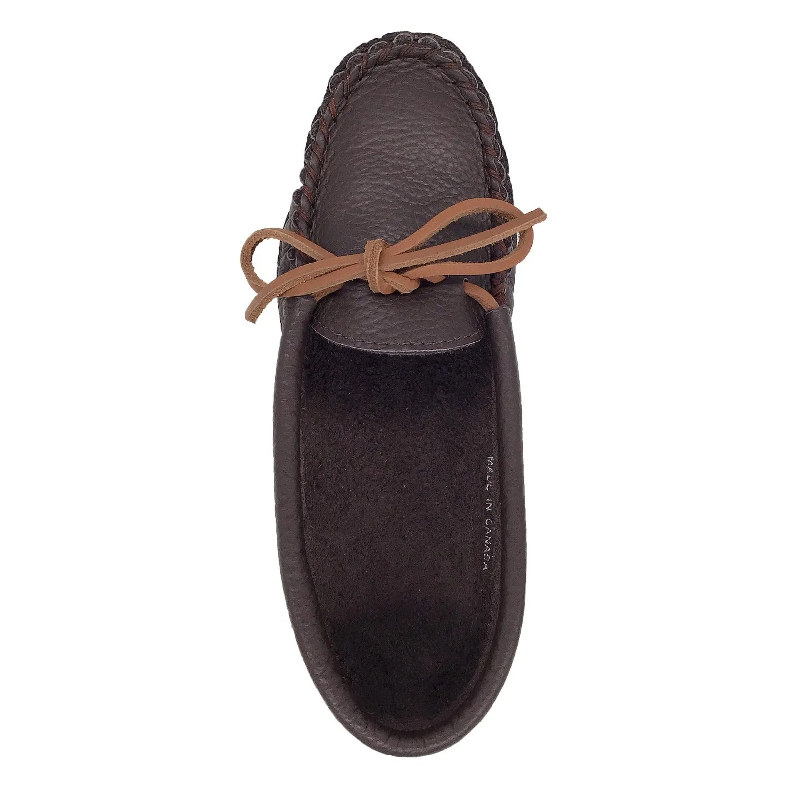 Women's Buffalo Hide Leather Earthing Moccasins