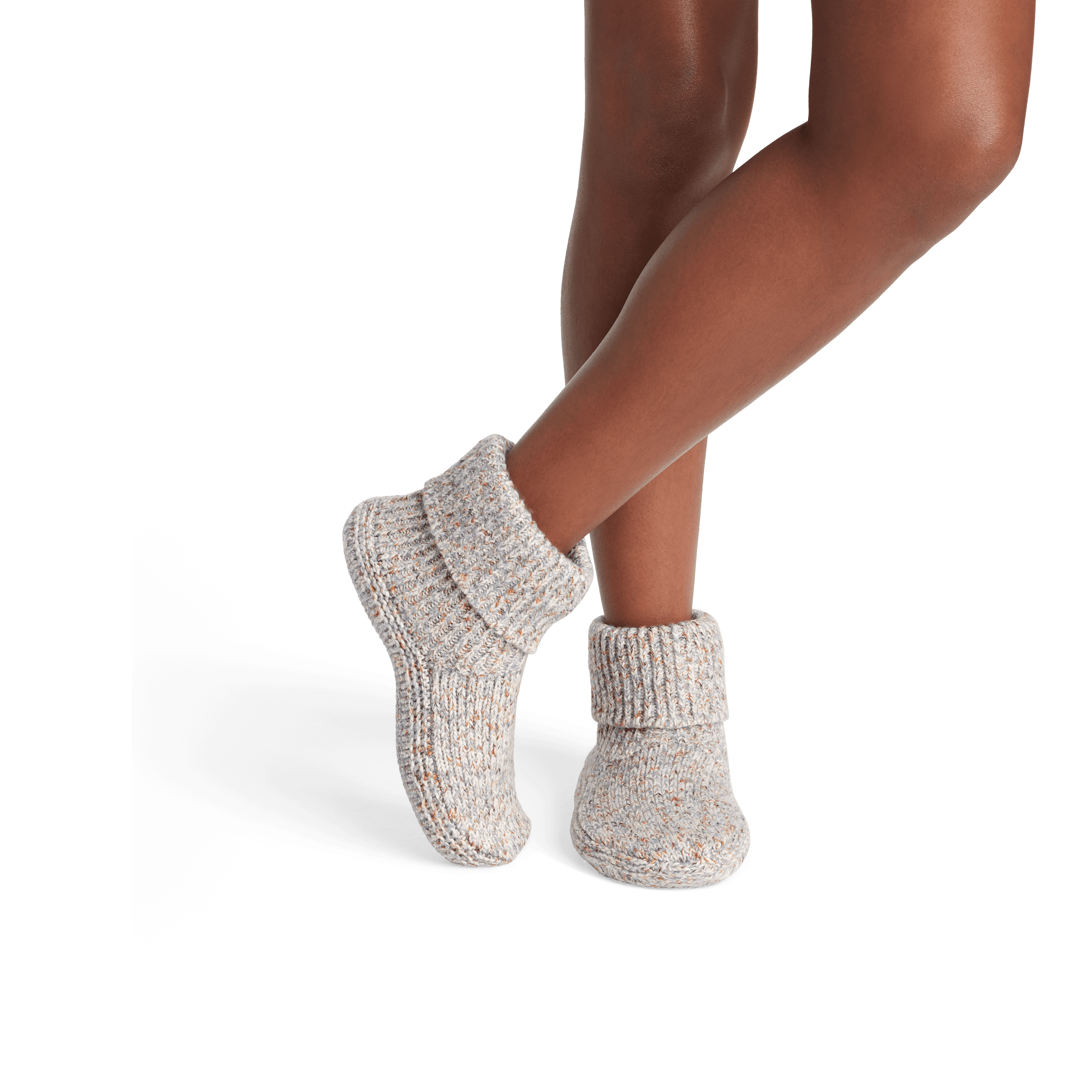 Women's Gripper Slipper Bootie - Sherpa-Lined