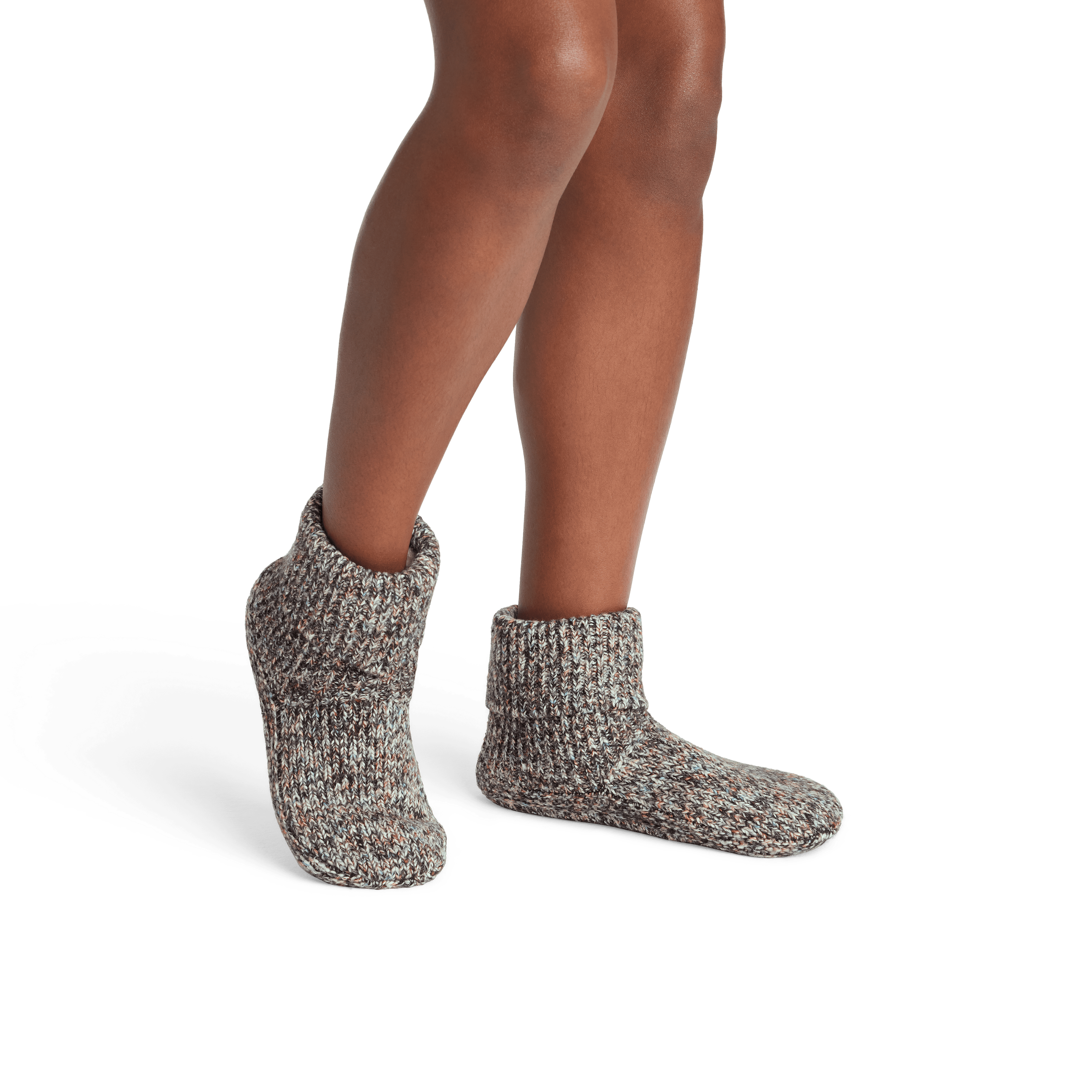 Women's Gripper Slipper Bootie - Sherpa-Lined