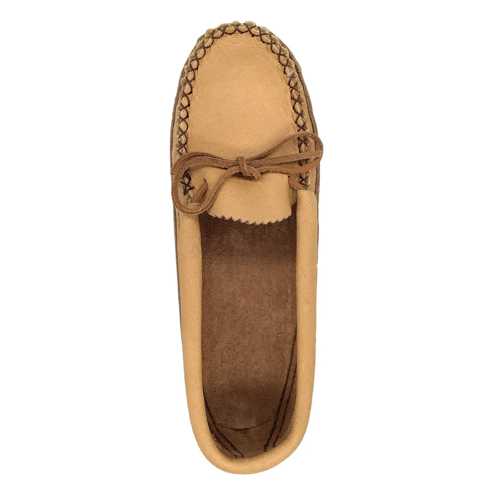 Women's Moose Hide Earthing Moccasins