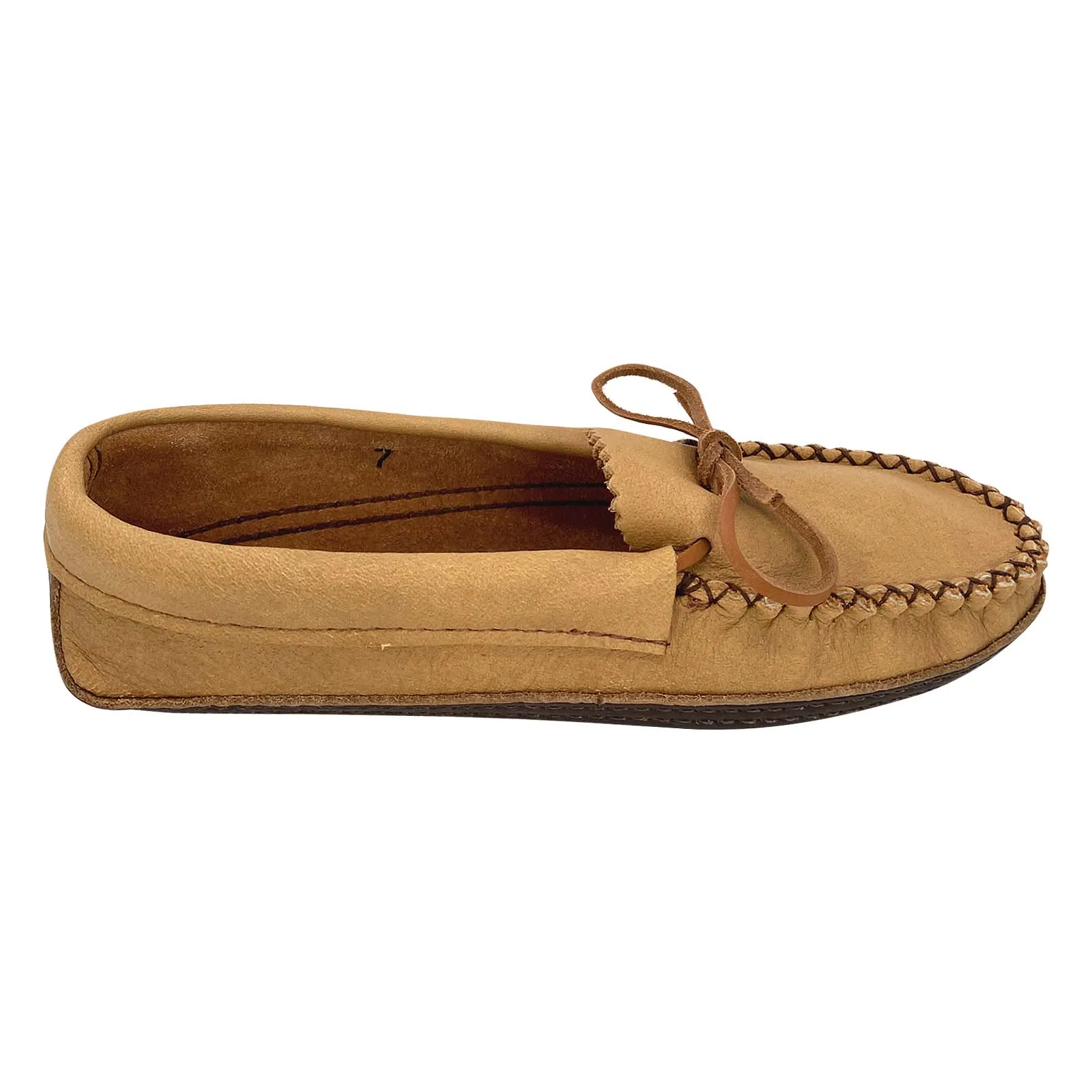 Women's Moose Hide Earthing Moccasins