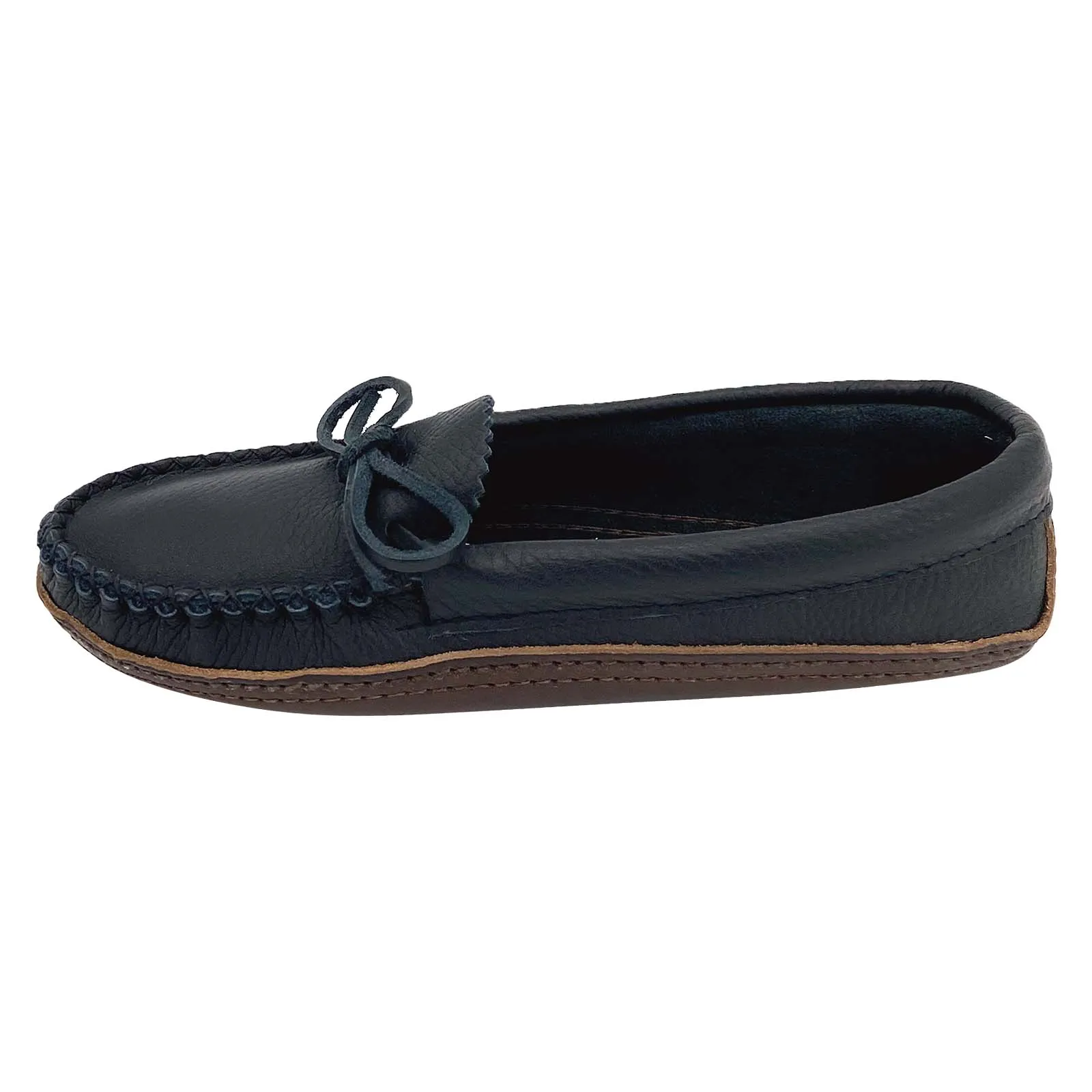 Women's Moose Hide Earthing Moccasins