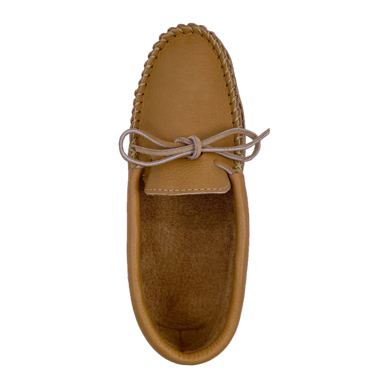 Women's Moose Hide Leather Earthing Moccasins