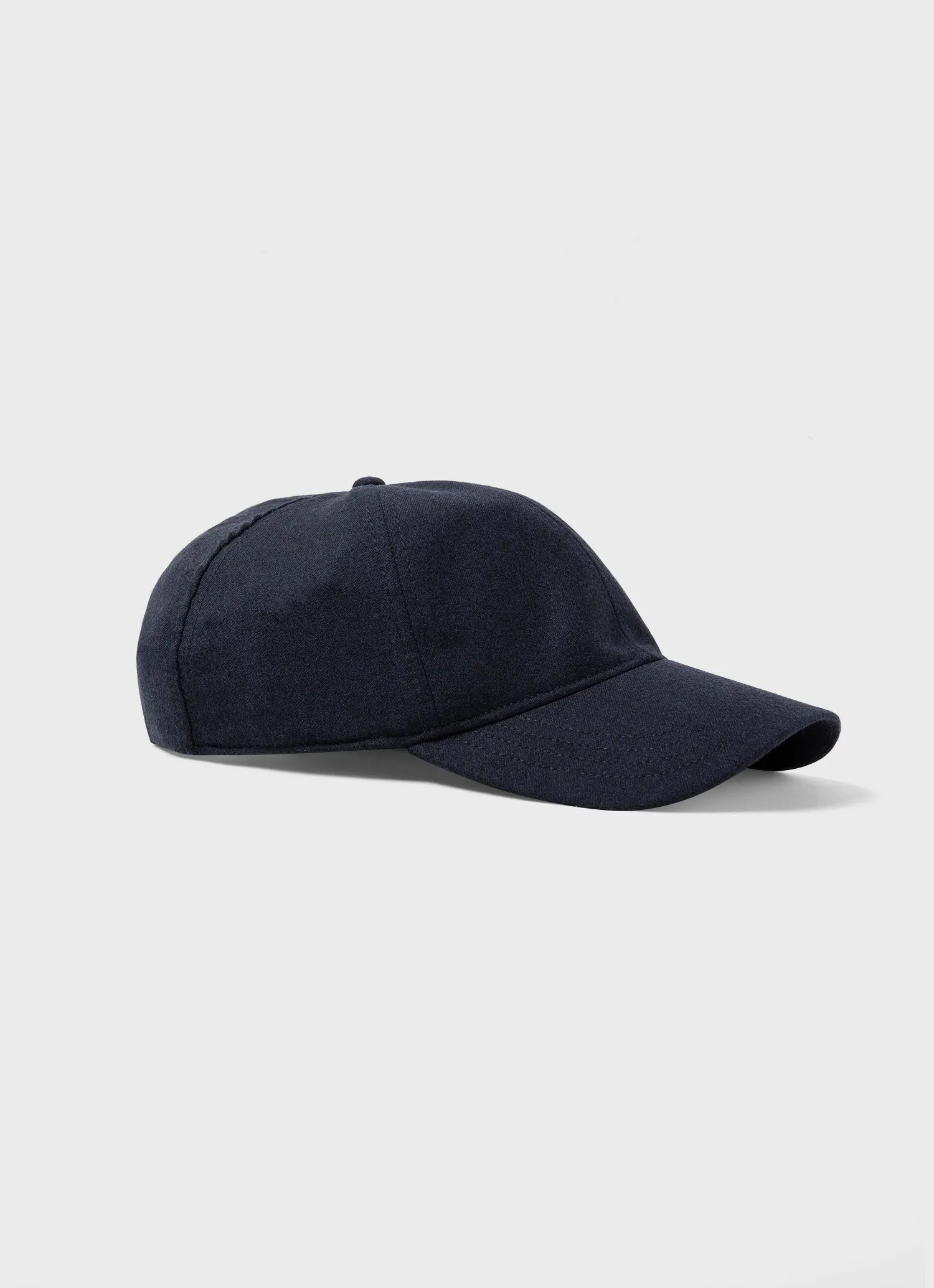 Wool Cap in Navy