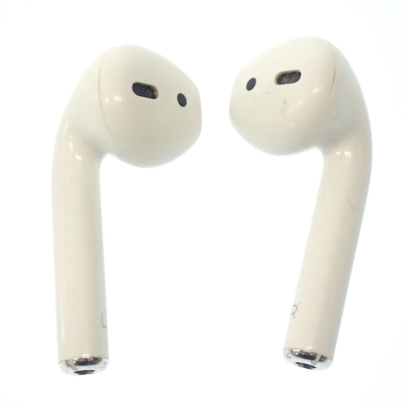 アップル AirPods 第2世代 エアポッズ ワイヤレスイヤホン A1602 EMC2862 白 Apple【AFI11】【中古】